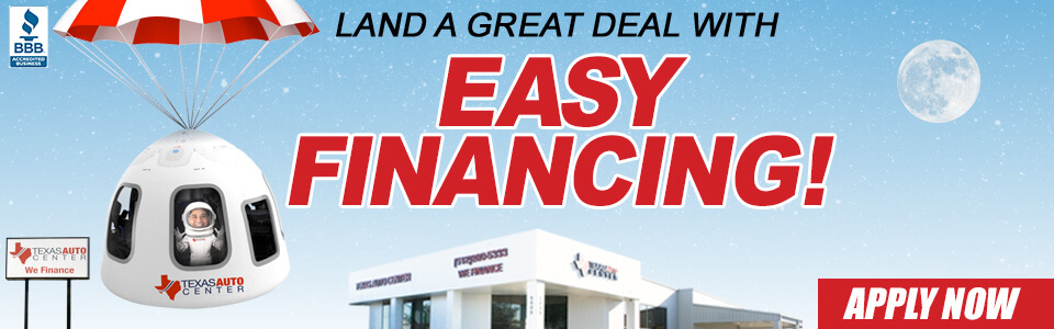 Easy financing. Apply now.