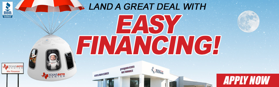 Easy financing. Apply now.